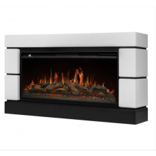Каминокомплект: Очаг Royal Thermo Аврора RTFP/P-AR40LS, портал Модерно 42/40/36 белый